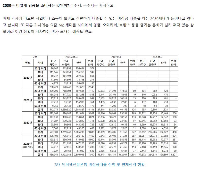 요즘 2030은 얼마나 벌길래 명품을 살까?...JPG | 인스티즈