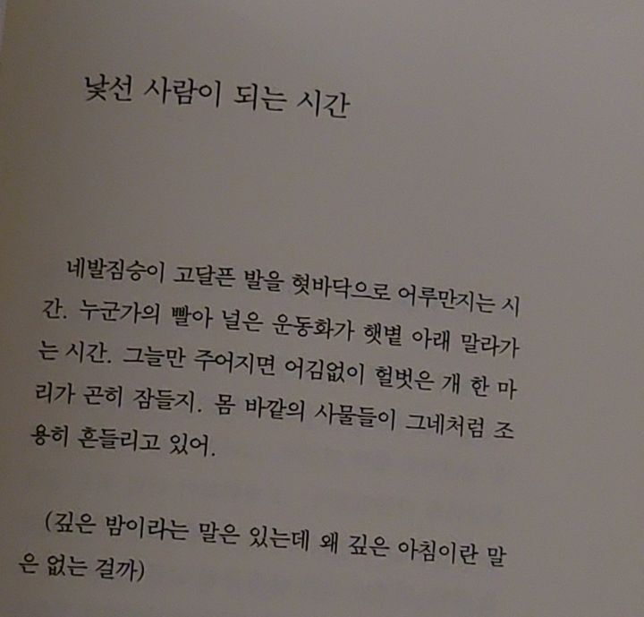 깊은 밤이라는 말은 있는데 왜 깊은 아침이란 말은 없는 걸까 | 인스티즈