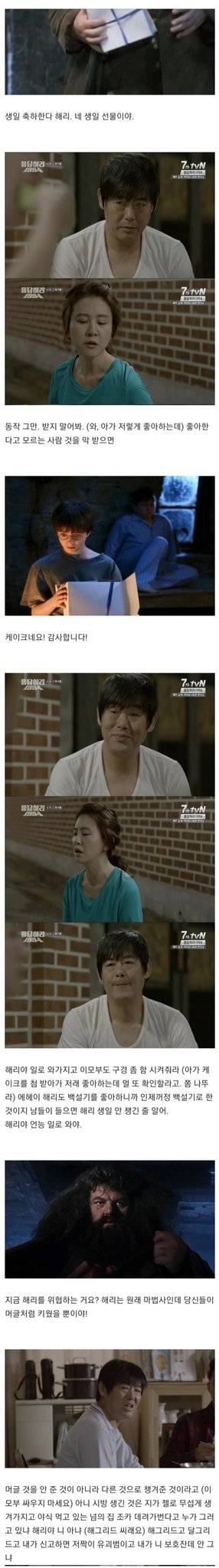현재 덕후들 사이에서 유행하는 '응답하라 해리포터'.X | 인스티즈