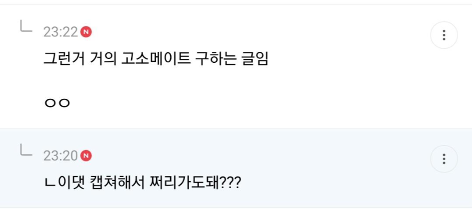 모두가 (특히 쩌리이용자가) 봐야할 여시 고소 관련 소름 돋는 댓글 몇개 | 인스티즈