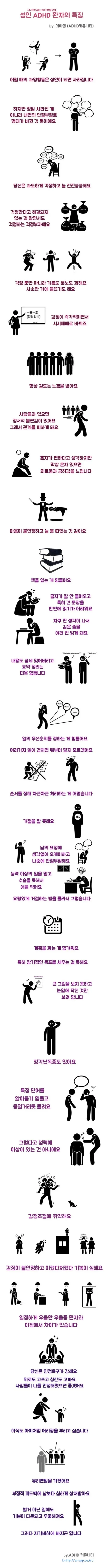 성인 ADHD 환자의 특징...jpg | 인스티즈