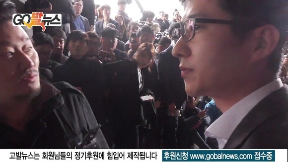 최순실 취재열기 속에서, 한건한 이상호 기자 | 인스티즈