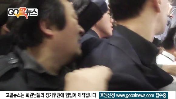 최순실 취재열기 속에서, 한건한 이상호 기자 | 인스티즈