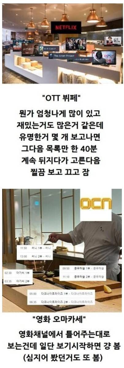 넷플과 ocn의 차이점 | 인스티즈