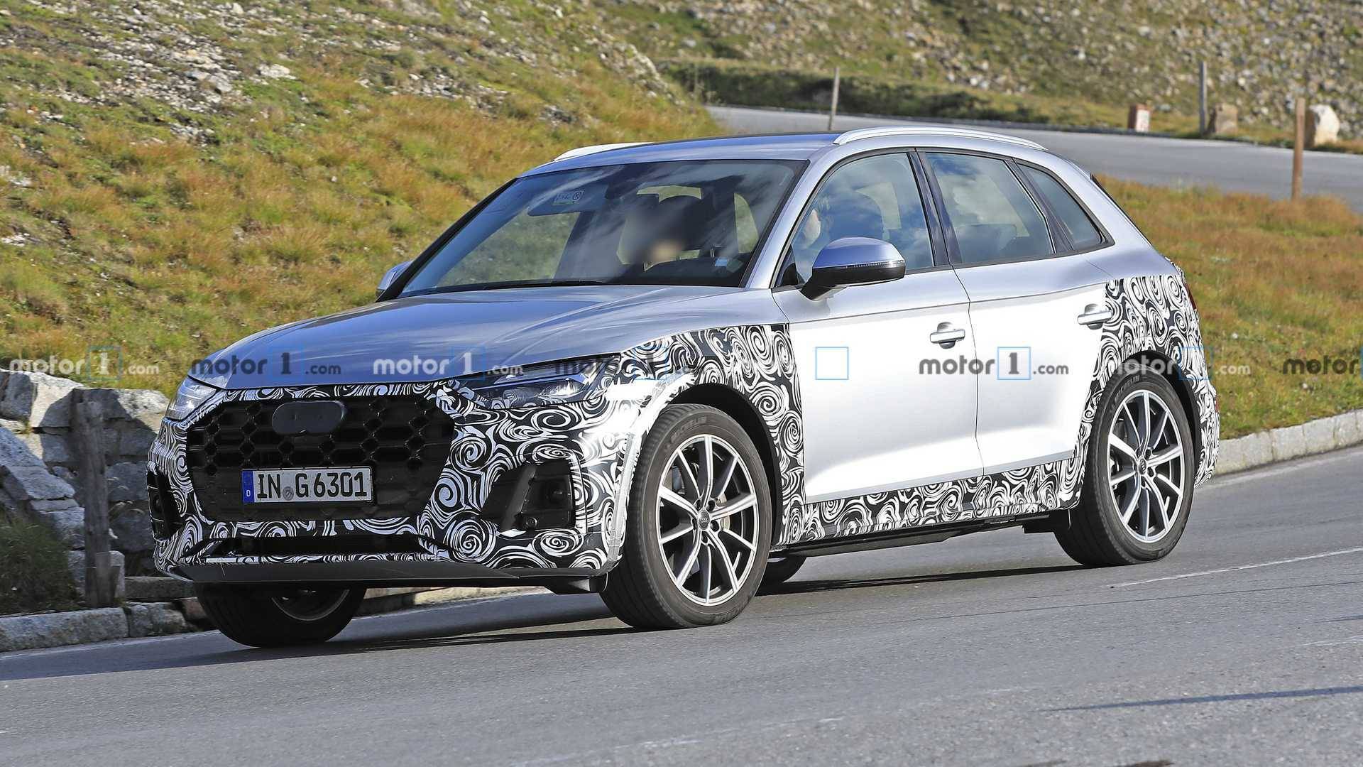 2021 아우디 Q5 페이스리프트 위장막 [데이터주의] | 인스티즈