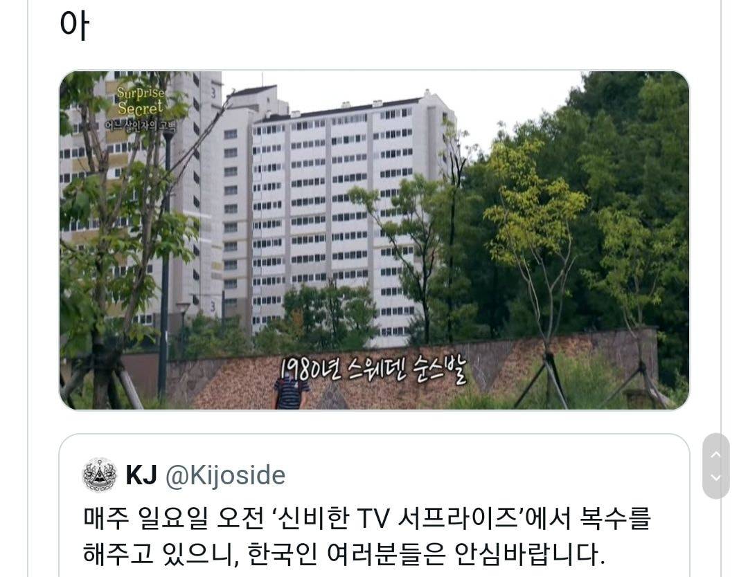 매주 일요일 오전 '신비한 TV 서프라이즈'에서 복수를 해주고 있으니, 한국인 여러분들은 안심바랍니다 | 인스티즈