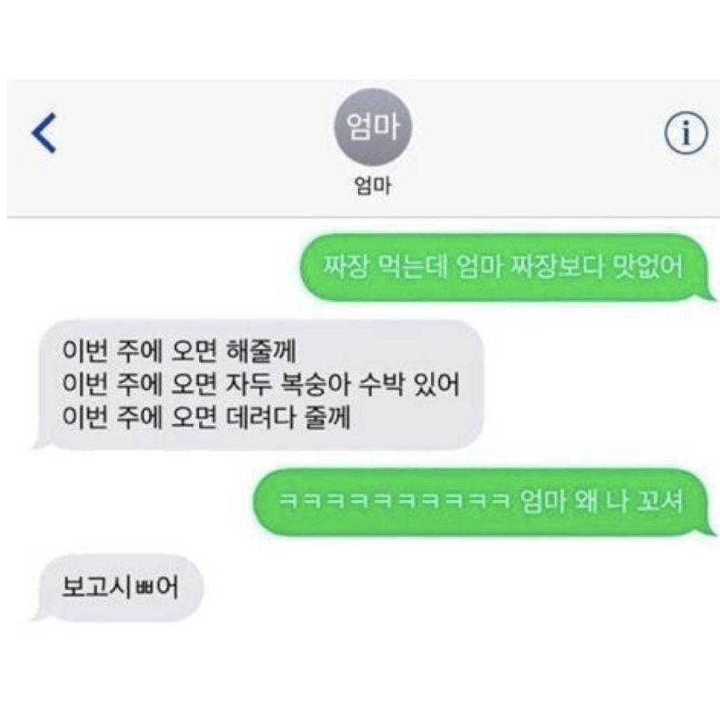 엄마에게 온 문자 | 인스티즈