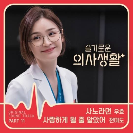 22일(금), 전미도 드라마 '슬기로운 의사생활' OST '사랑하게 될 줄 알았어' 발매 | 인스티즈