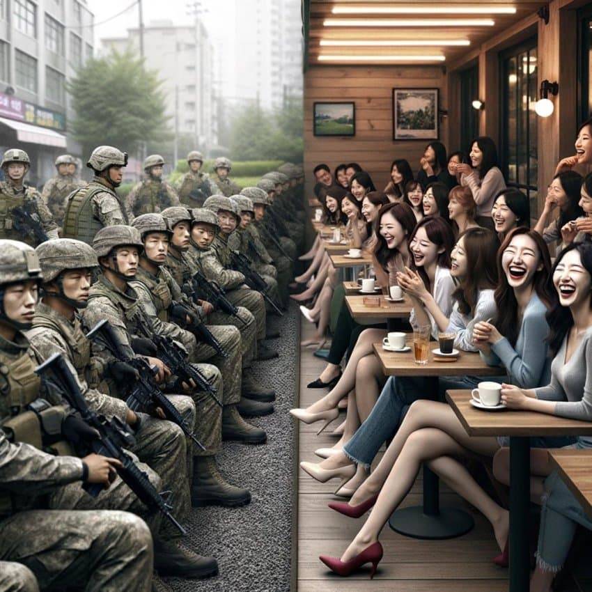 AI가 그린 20대 초반 한국 남녀의 삶.jpg | 인스티즈