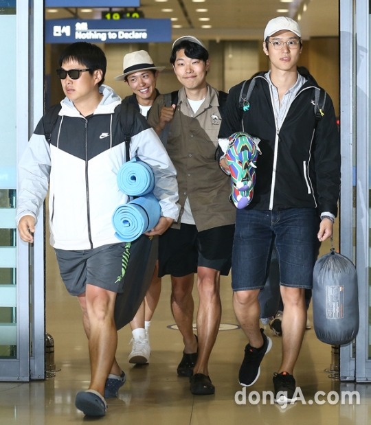 꽃청춘 아프리카 멤버들 입국 사진 | 인스티즈