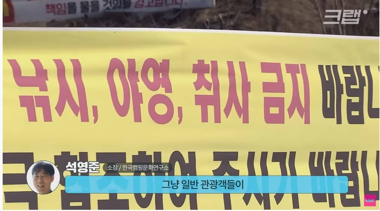 지자체들이 그동안 크게 캠핑이나 차박을 단속하지 않았던 이유 | 인스티즈