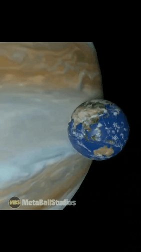 지구와 목성 크기 비교 | 인스티즈