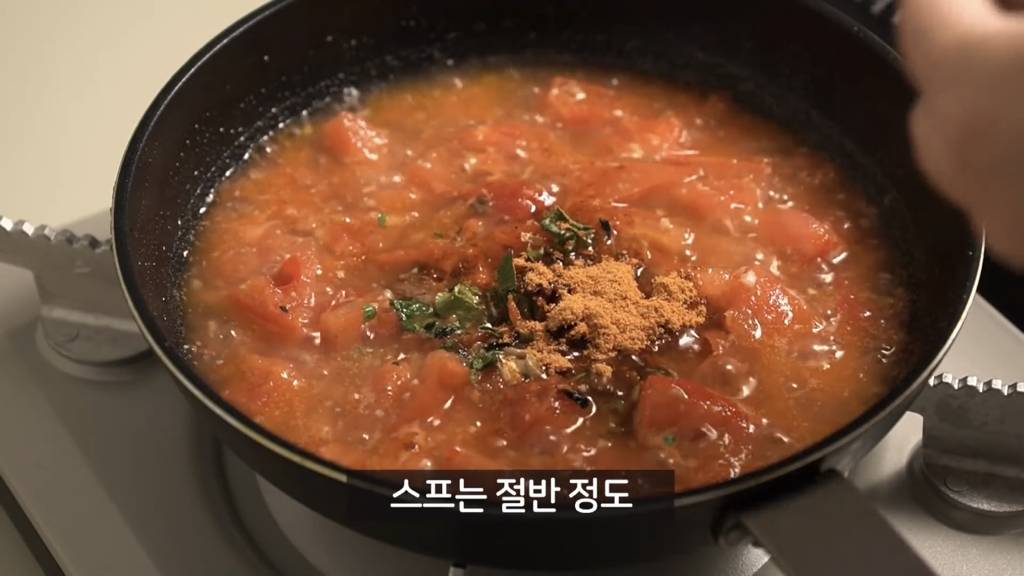 생각보다 맛있다는 토마토 달걀 라면 | 인스티즈