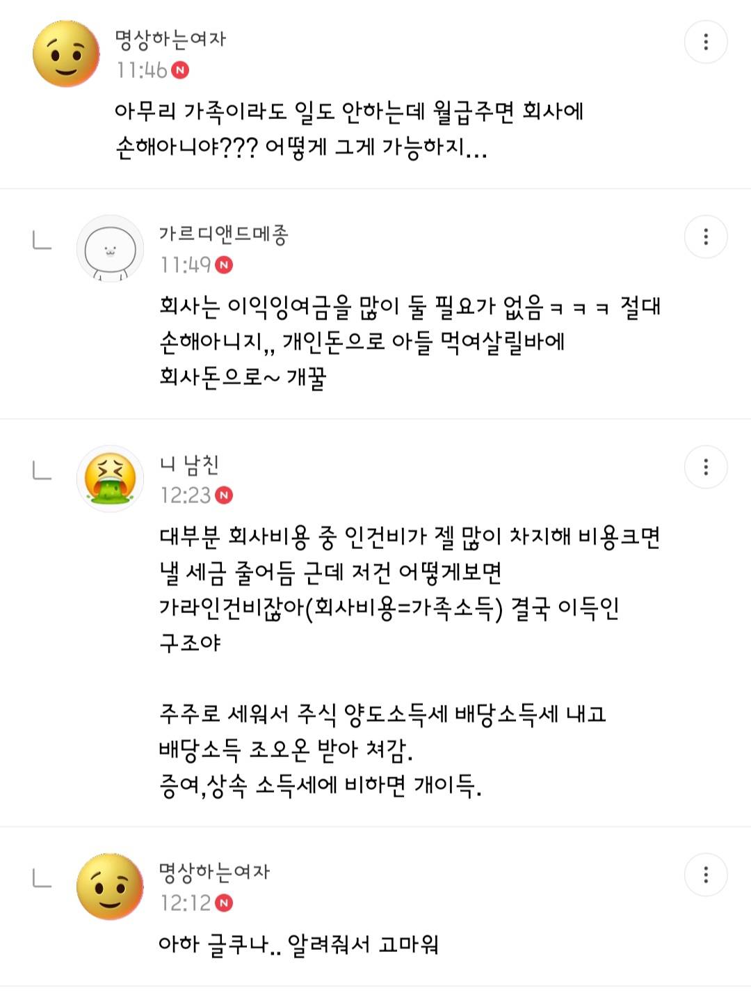 실제로 많다는 가족회사 증여방법 | 인스티즈