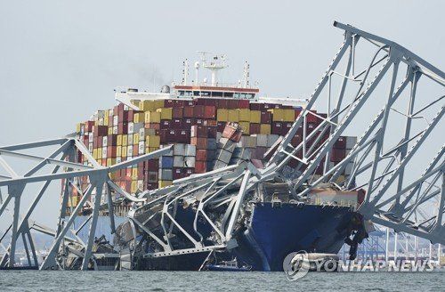 볼티모어 교량사고 선박에 엮인 한국과 중국 | 인스티즈