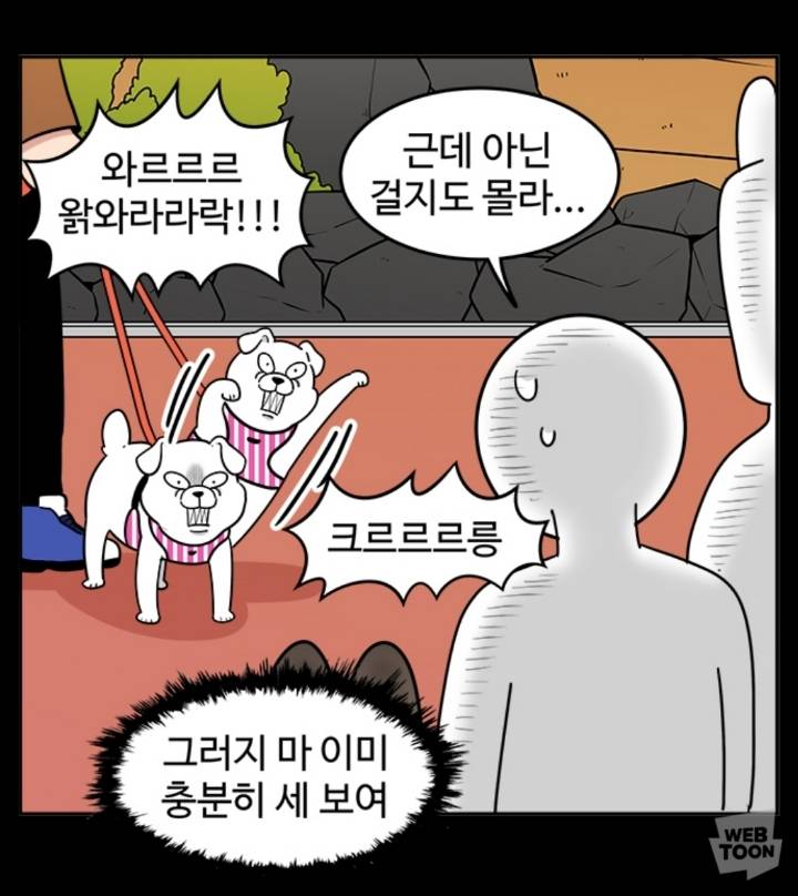 웹툰으로 정리해보는 용맹한 소형견들ㅋㅋㅋ | 인스티즈