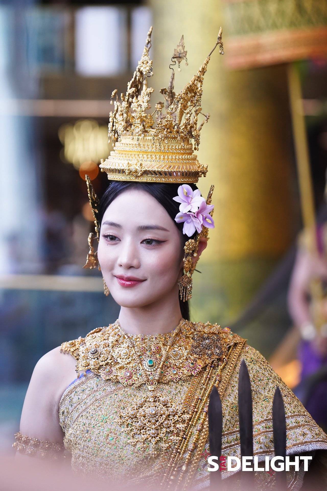 오늘 태국 전통의상 입고 태국 송크란 축제 참석한 (여자)아이들 민니.jpg | 인스티즈