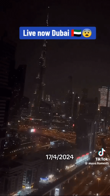 엄청난 폭우가 쏟아진 두바이 | 인스티즈