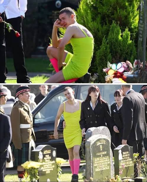 ??? : 우리 둘 중에 한명이 죽으면 장례식장에 형광색 드레스 입고 조문가잨 | 인스티즈