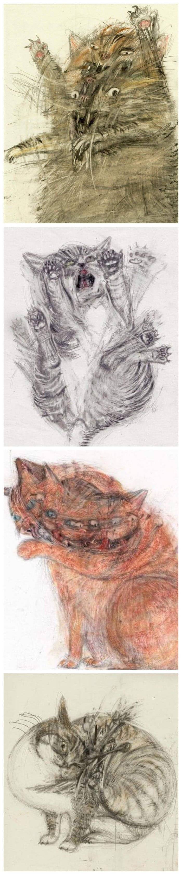 상당히 정확한 고양이 그림들 | 인스티즈
