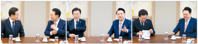공개발언은 李 주도 … 尹, 비공개 전환후 조목조목 '역공' | 인스티즈