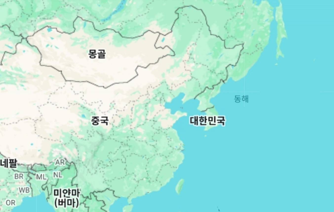 한국인이 원하는 동아시아 지도.JPG | 인스티즈