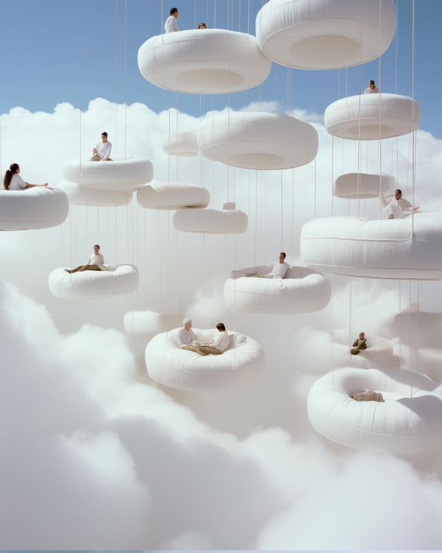 AI가 만든 천국의 구름 호텔.jpg | 인스티즈
