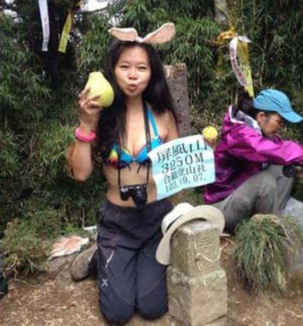대만 유명 '비키니 등반가' 구조요청 이틀 만에 시신으로 발견 | 인스티즈