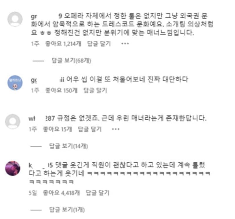 후드입고 오페라 갔다 한국인들에게 욕먹은 유튜버.jpg | 인스티즈