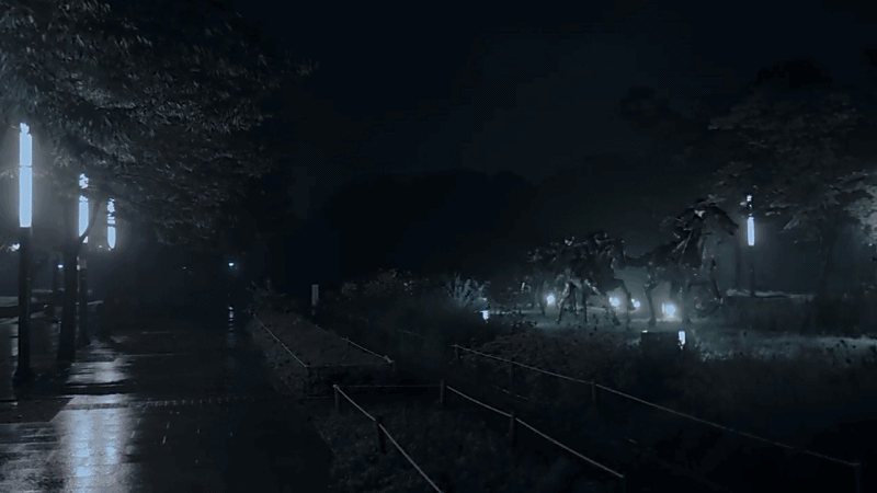 한 유튜버가 촬영한 새벽 2시 서울숲 풍경.gif | 인스티즈