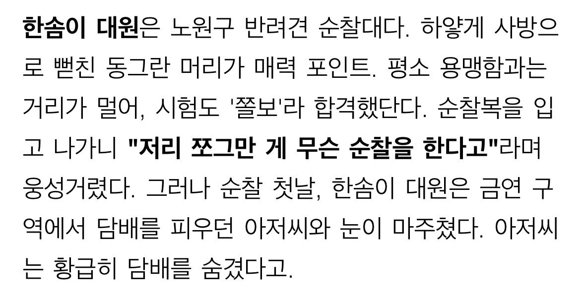 처음엔 비웃음 샀던 반려견 순찰대 한밤중 '강아지'가 잡아끈 곳에…사람이 쓰러져 있었다 | 인스티즈