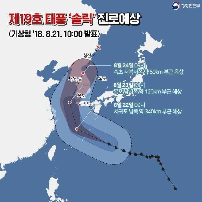 2018년 역대급 열돔 더위로 소멸당했던 태풍.jpg | 인스티즈