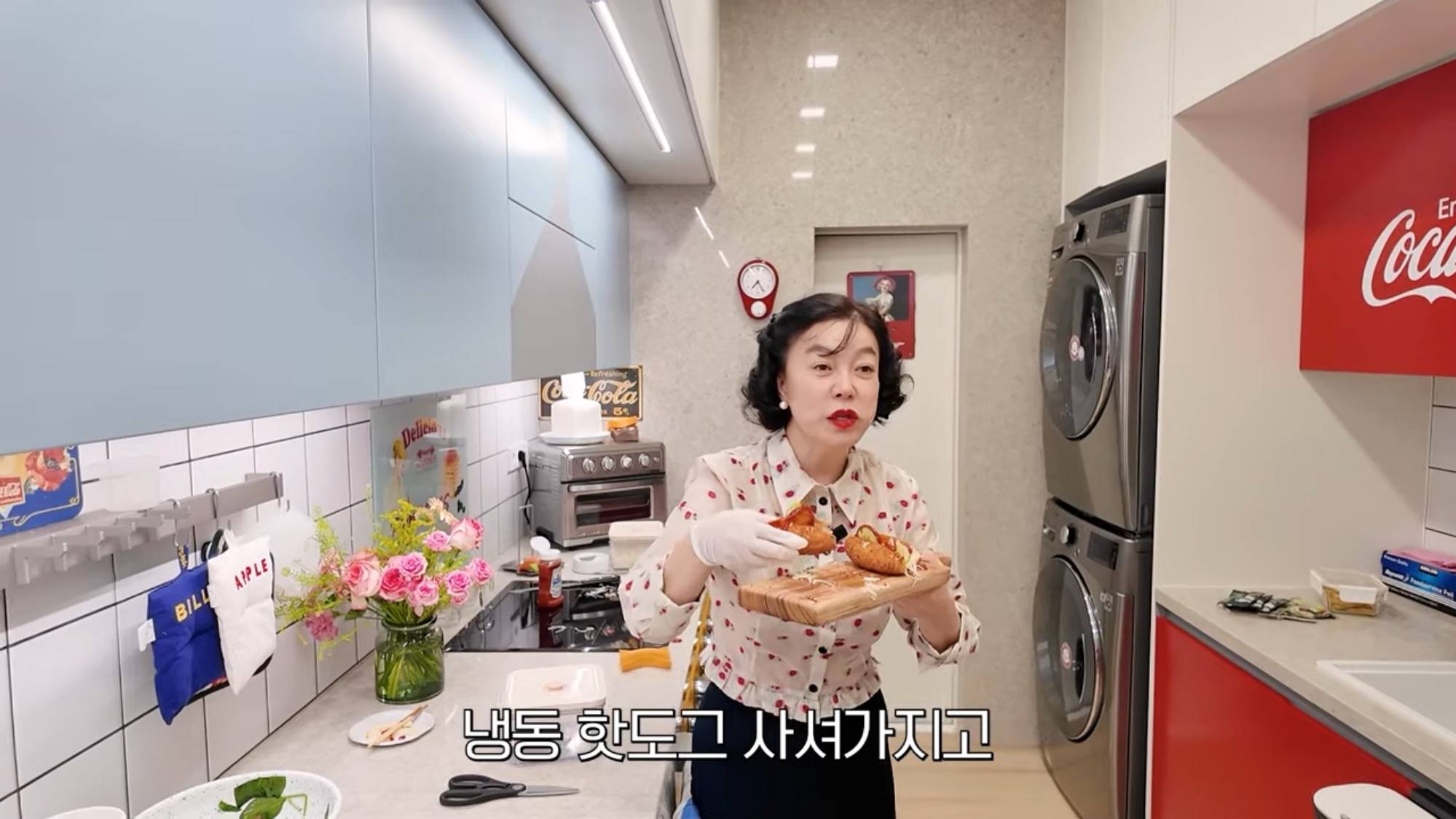 최화정의 냉동핫도그로 초간단 사라다빵 만들기 | 인스티즈
