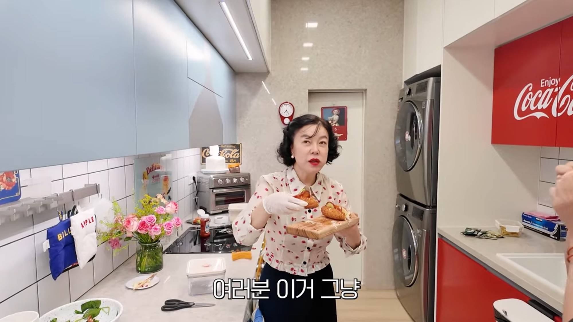 최화정의 냉동핫도그로 초간단 사라다빵 만들기 | 인스티즈