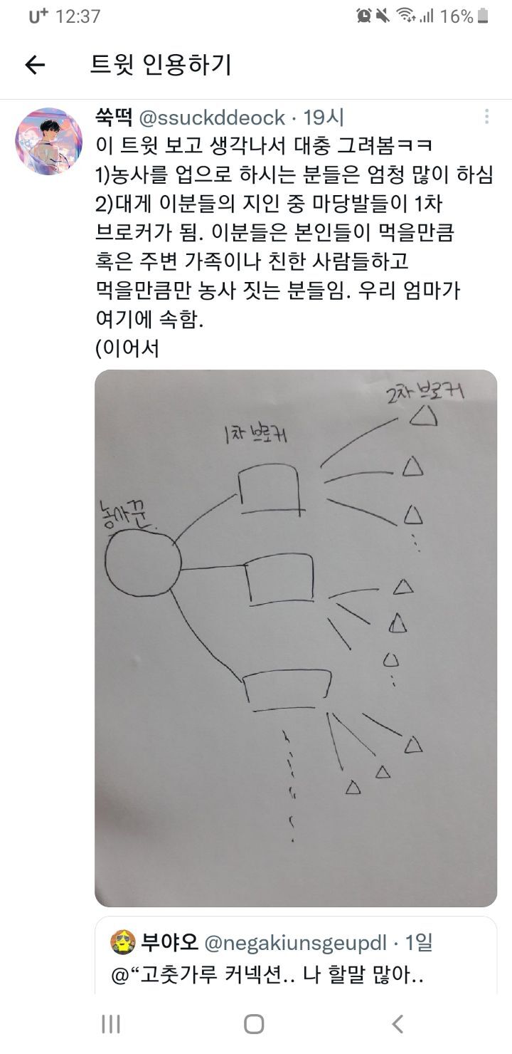 은밀한 커넥션으로만 맛볼수있는 최상급 고춧가루, 들기름, 참기름.twt | 인스티즈