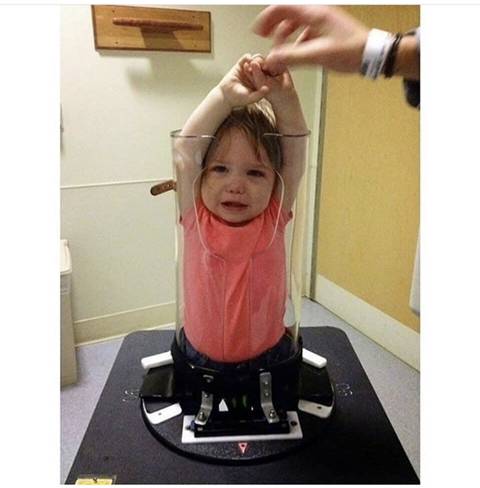 아기들이 엑스레이 찍는 방법. jpg | 인스티즈