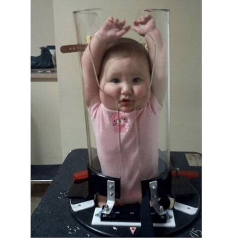 아기들이 엑스레이 찍는 방법. jpg | 인스티즈
