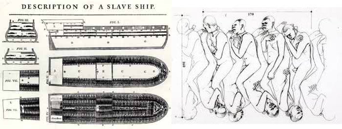 흑인 노예를 실어나르던 배.twt | 인스티즈