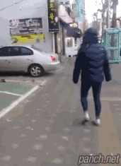 여고생의 비둘기 쫓는 방법 | 인스티즈