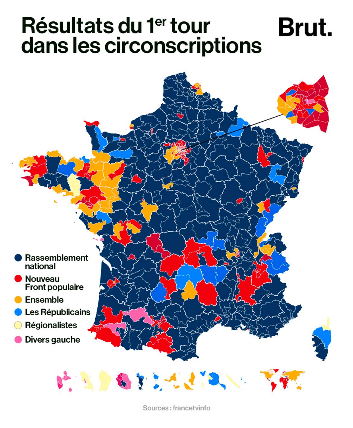 프랑스 총선, 극우가 압승.france | 인스티즈