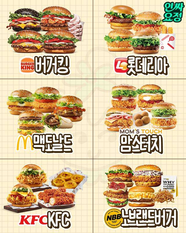 단 한 곳의 햄버거만 먹을 수 있다면? | 인스티즈