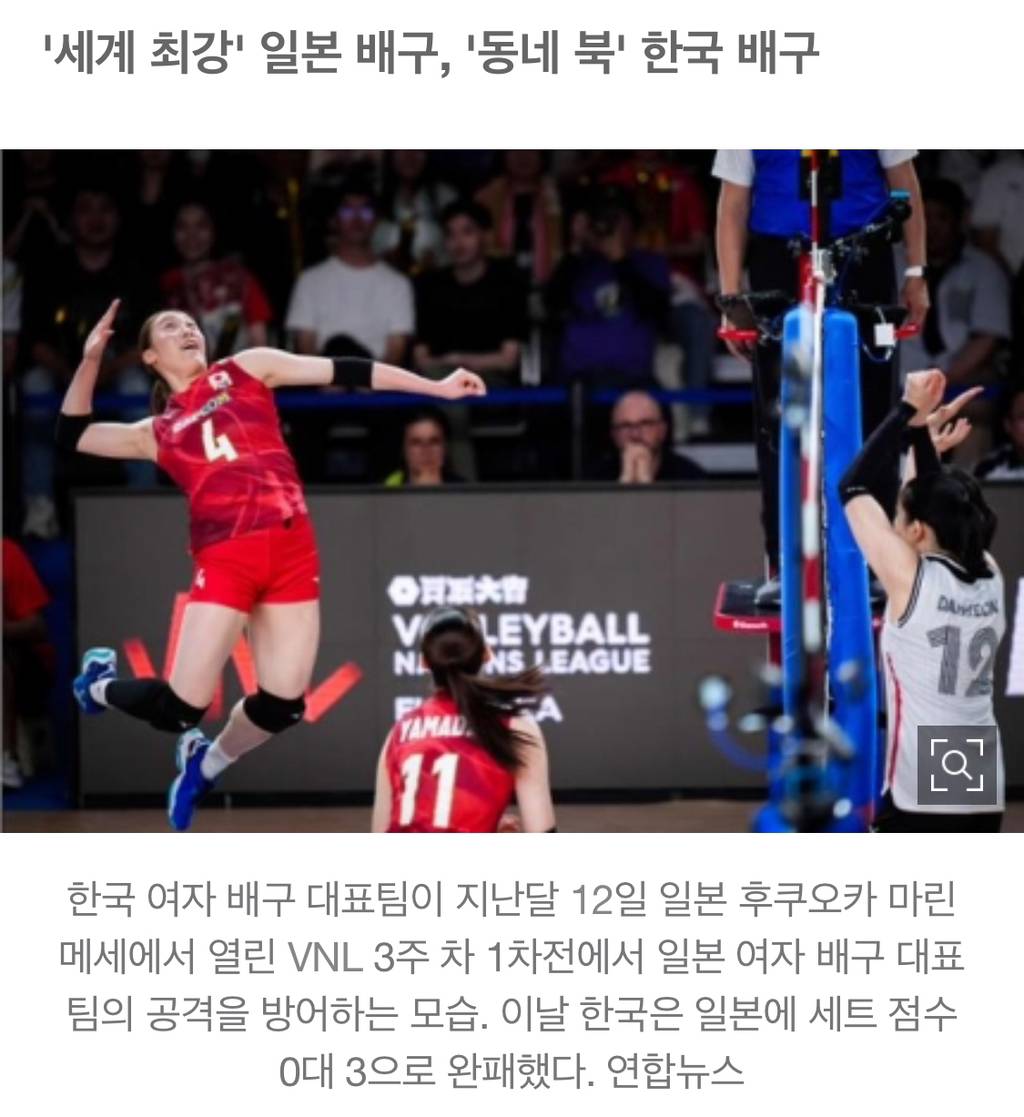 최전성기를 맞이한 일본 구기종목과 뒤처진 한국 | 인스티즈