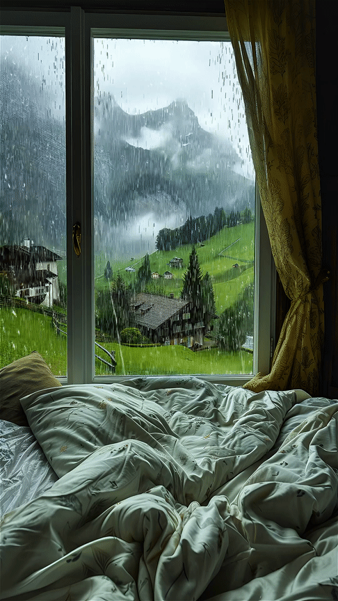 비오는 날 사람들이 집에서 창문을 계속 쳐다보는 이유.......GIF | 인스티즈