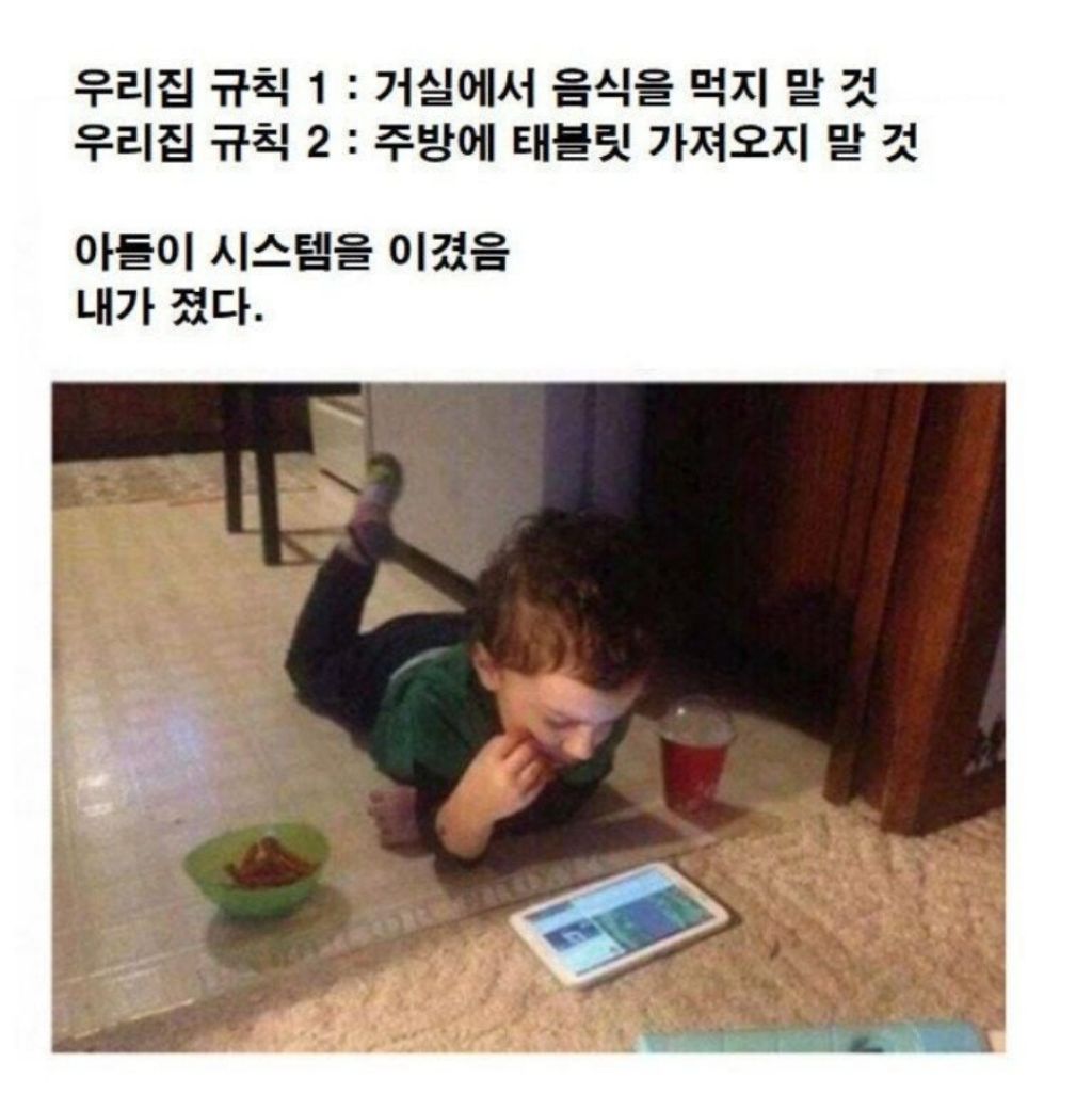 시스템을 이긴 아들