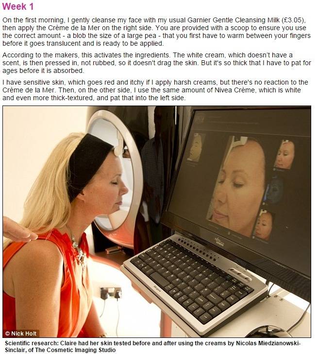 20만원짜리 크림과 효과가 비슷하다는 3천원짜리 크림 실험결과.jpg | 인스티즈