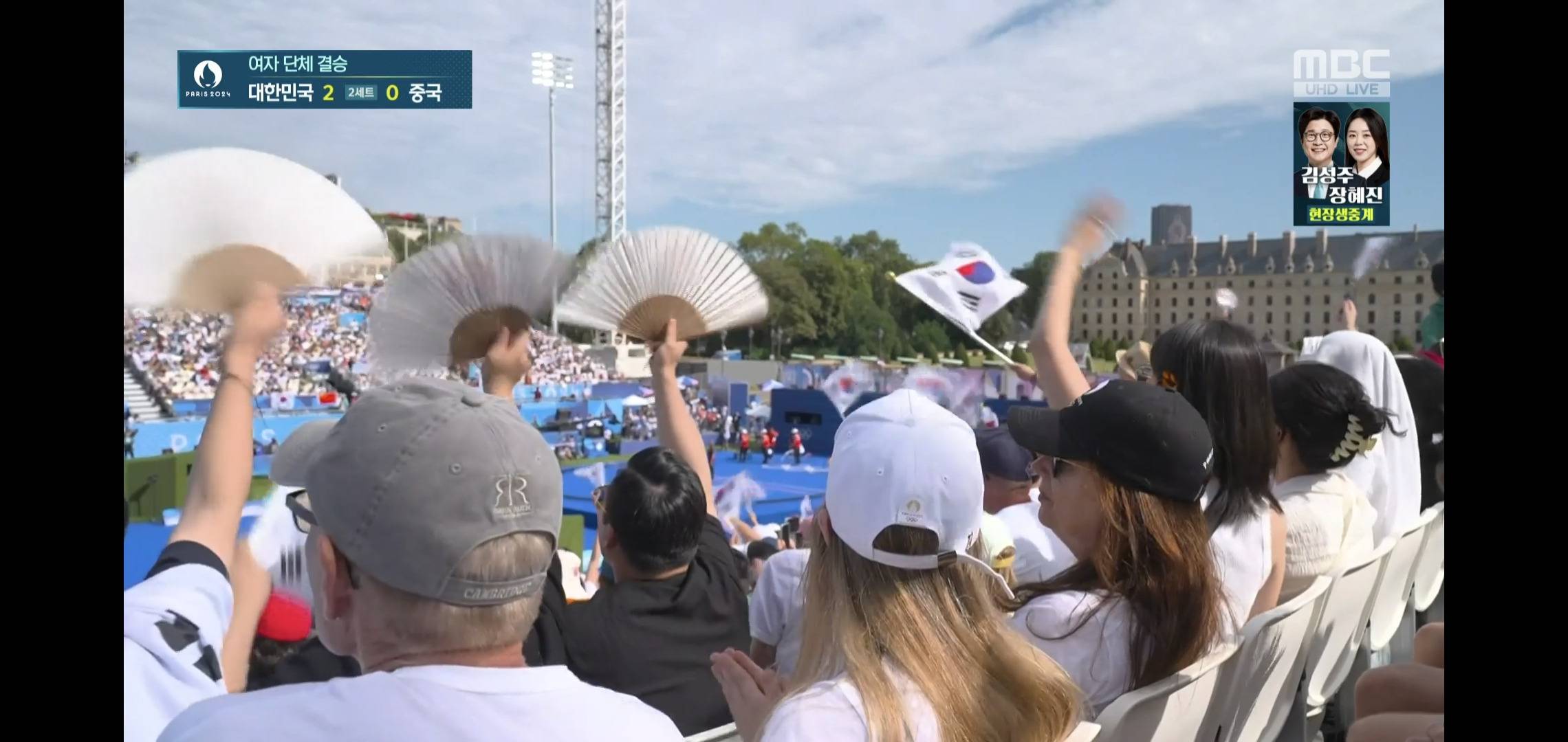 대한민국 파리광역시 아니냐고 말 나오는 현재 양궁 결승.jpg | 인스티즈