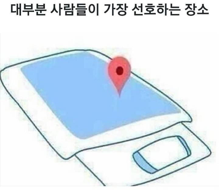 대부분의 사람들이 좋아하는 장소 | 인스티즈