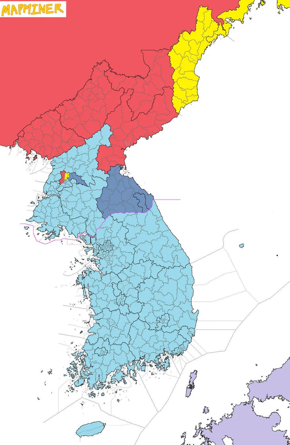 한국인들한테 통일을 원하냐 원하지 않냐는 질문은 잘못됐다고함....(+미국쪽 분할안 추가) | 인스티즈