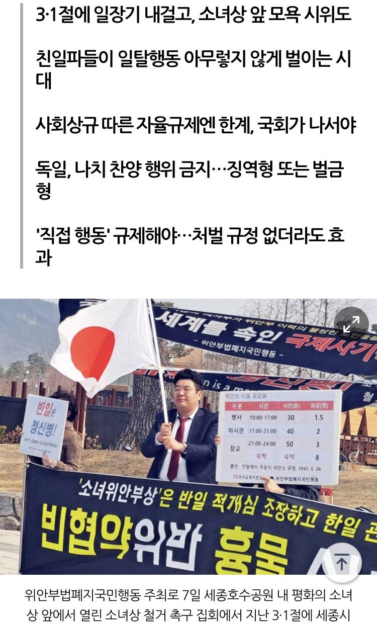 '일제 찬양금지법' 도입할 때 왔다…'사상' 아닌 '행위' 규제 | 인스티즈