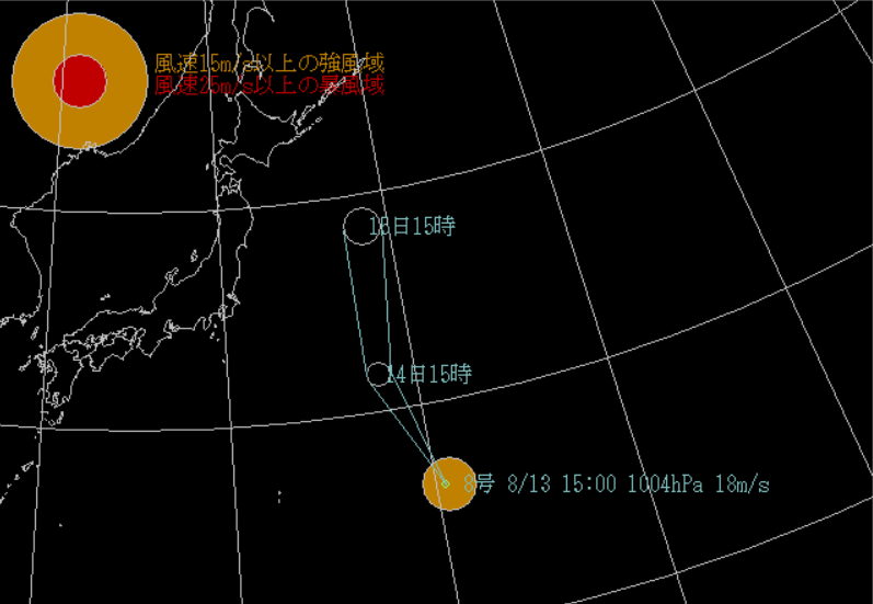 막 5호 태풍 지나간 일본에 새로운 8호 태풍까지 발생 (일주일 새 총 4개의 태풍) | 인스티즈